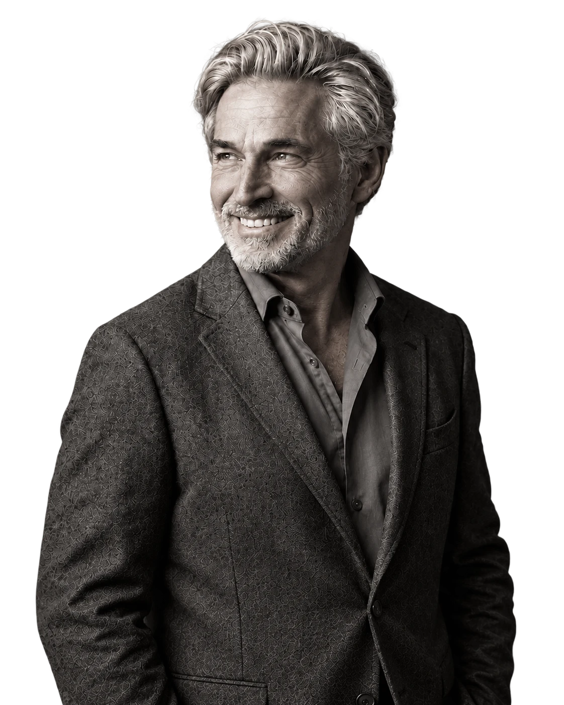Portrait of a smiling business professional; illustrative image